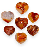 Large Carnelian Hearts