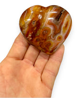 Large Carnelian Hearts