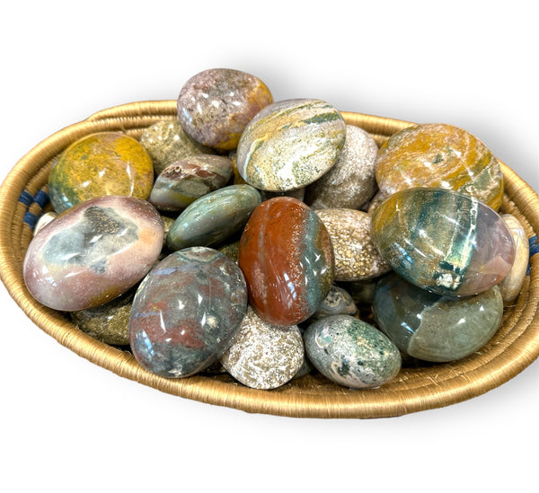 Ocean Jasper Tumbled Boulders