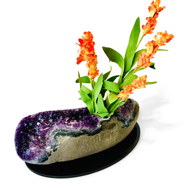 Amethyst Bud Vase