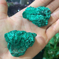 Natural Fibrous Malachite