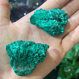 Natural Fibrous Malachite